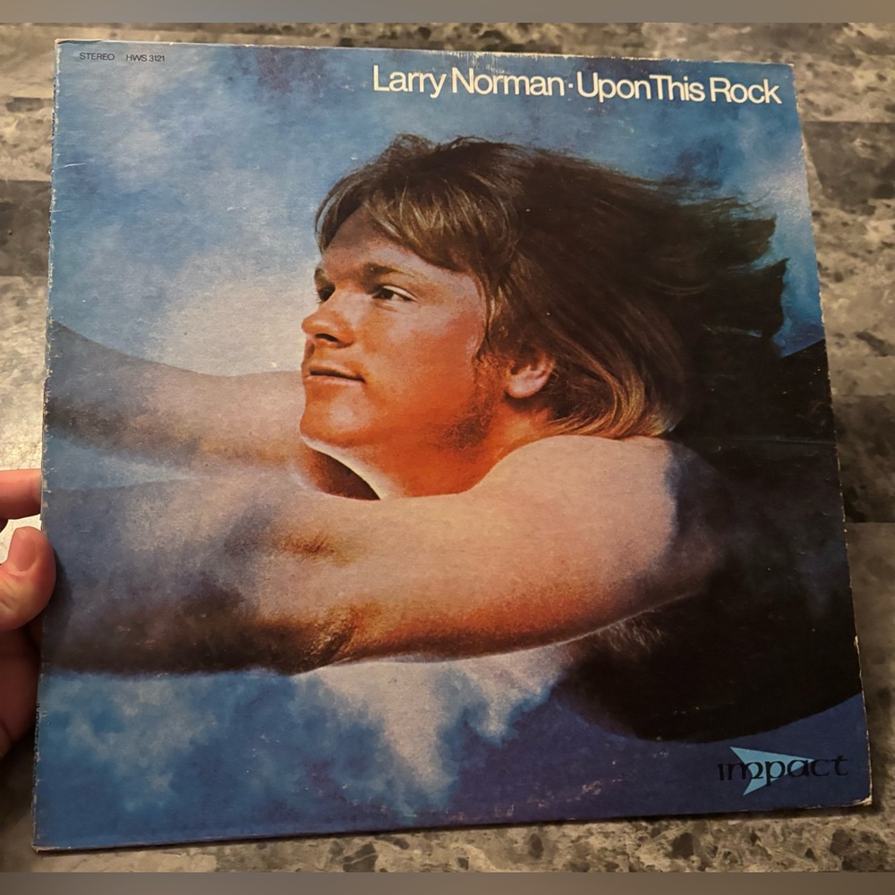 Larry Norman 'Upon This Rock' Vinyl Record